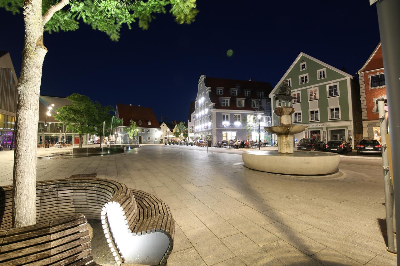 Hotel Am Schrannenplatz Memmingen Buitenkant foto